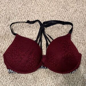PINK front clasp bra
